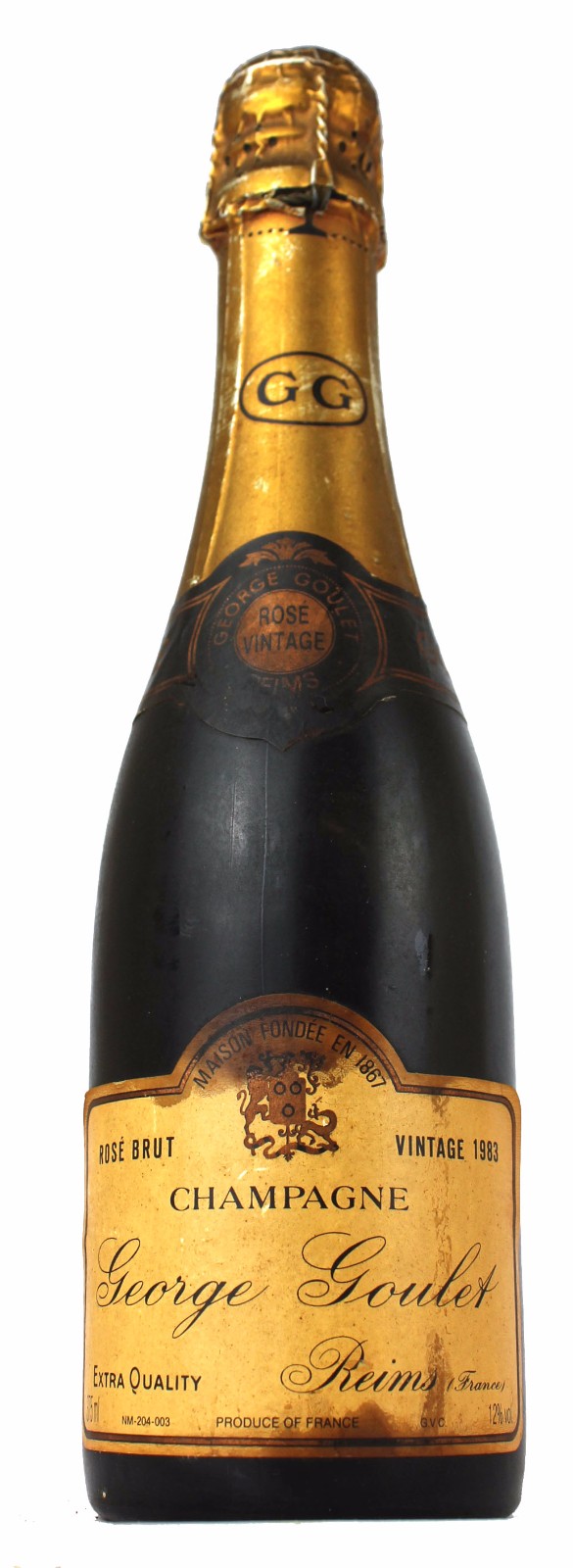 George Goulet 1983 Rose Brut Vintage Champagne (Half Bottle 37.5cl